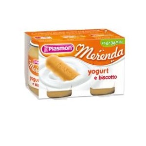 Plasmon omogeneizzato yogurt biscotto 120 g x 2 pezzi