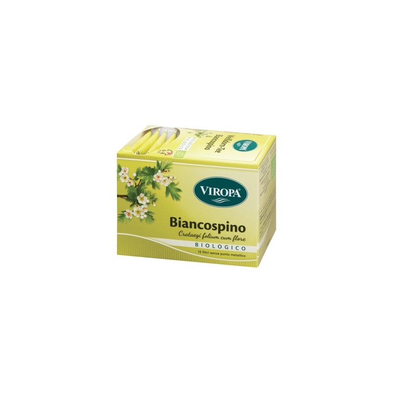 Viropa biancospino bio 15 bustine