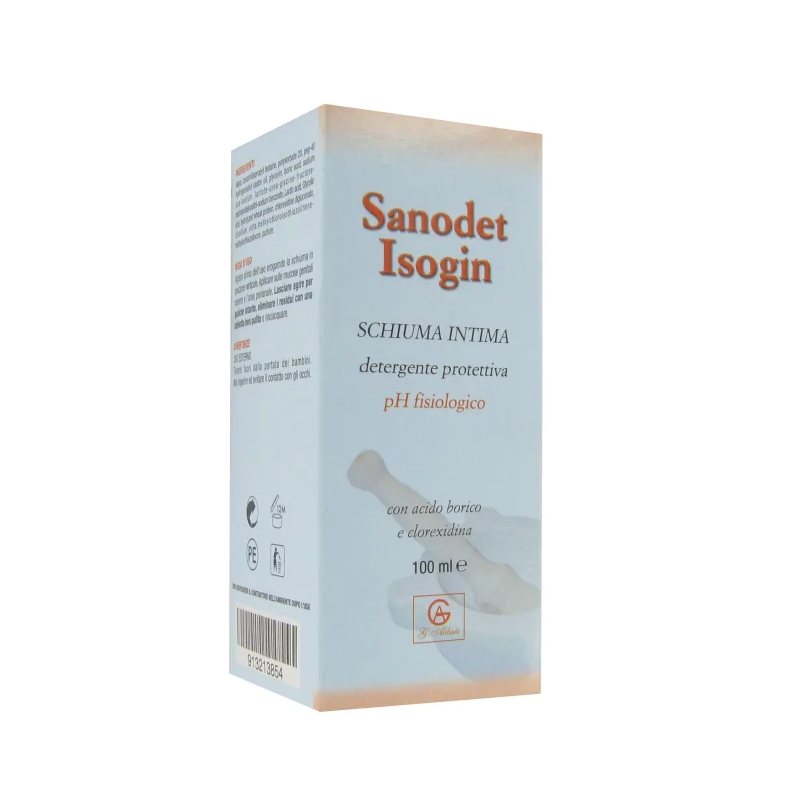 Sanodet isogin detergente liquido 100 ml