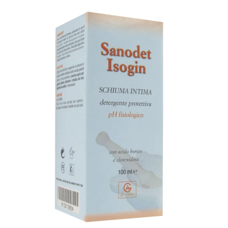 Sanodet isogin detergente liquido 100 ml