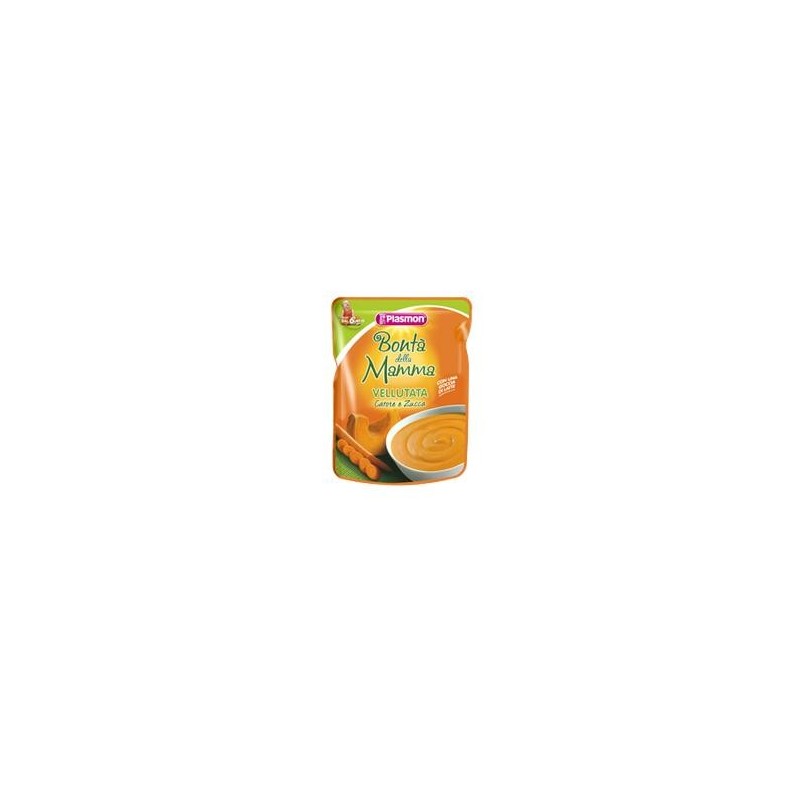 Plasmon pouches vellutata di carote e zucca 180 g