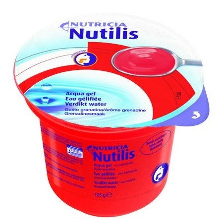 Nutilis aqua gel granatina 125 g 12 pezzi