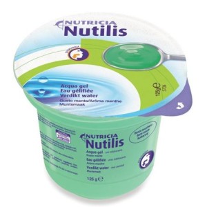 Nutilis aqua gel menta 125 g 12 pezzi