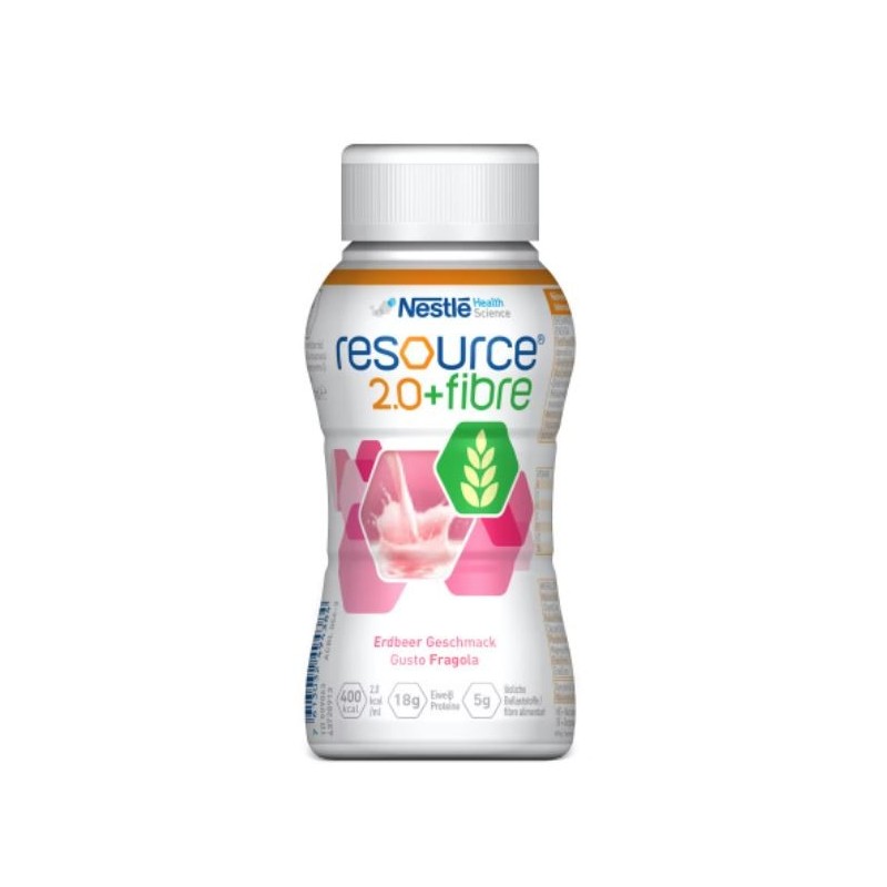 Resource 2,0 + fibre fragola 200 ml