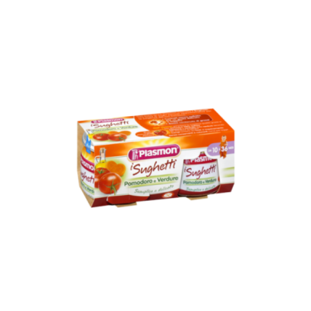 Plasmon sughetto pomodoro e verdure 80 g x 2 pezzi