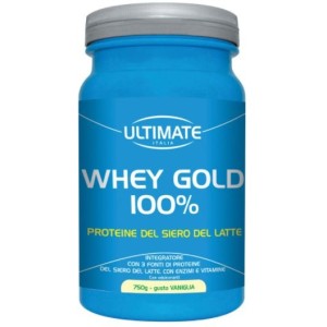 Ultimate whey gold 100 % vaniglia 750 g