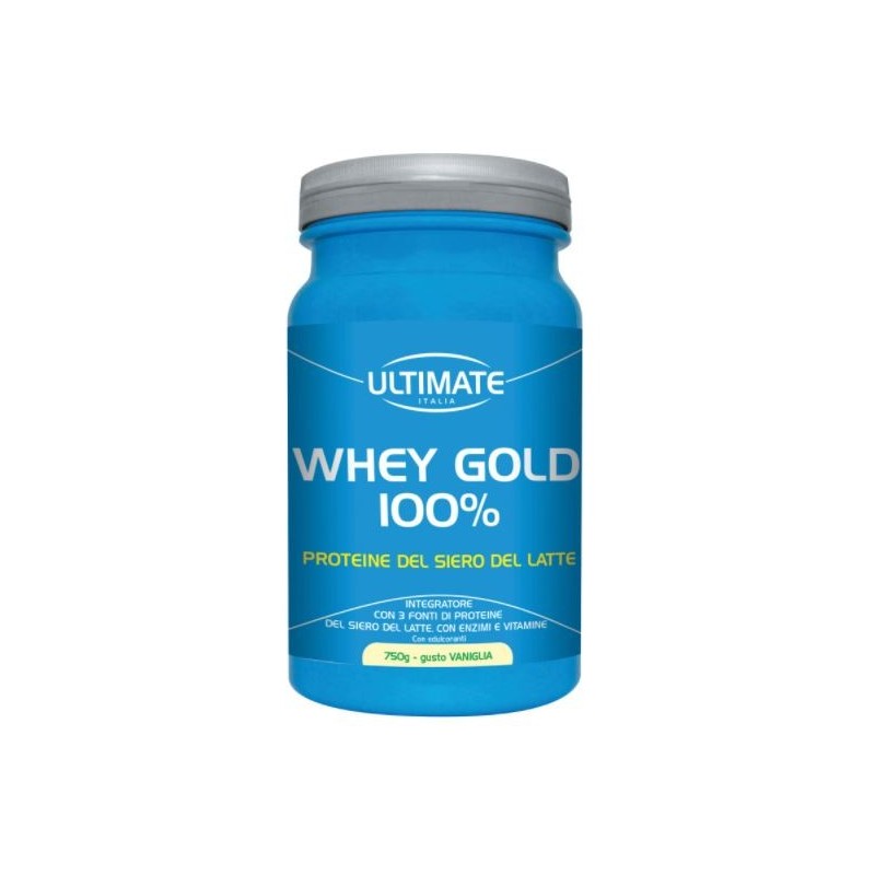 Ultimate whey gold 100 % vaniglia 750 g