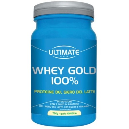Ultimate whey gold 100 % vaniglia 750 g