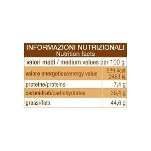 Crema cacao nocciole senza lattosio 200 g