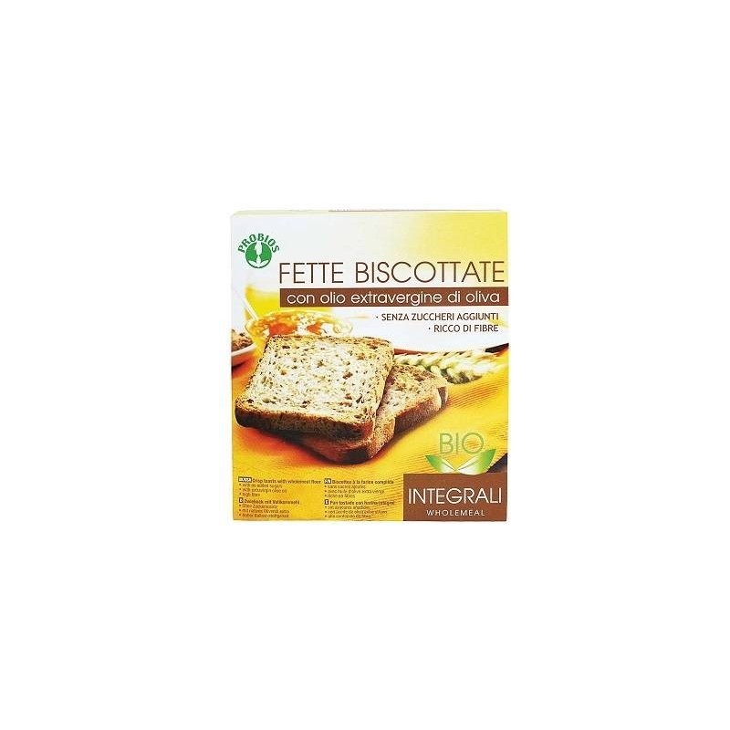 Fette biscottate integrali senza zucchero 270 g