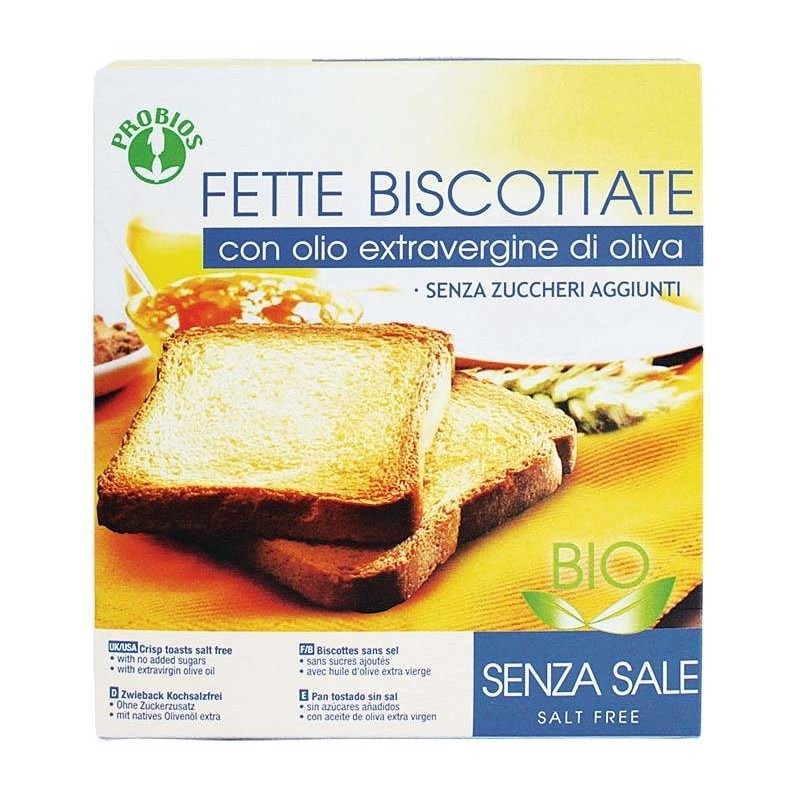 Fette biscottate senza sale senza zucchero 270 g