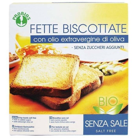 Fette biscottate senza sale senza zucchero 270 g