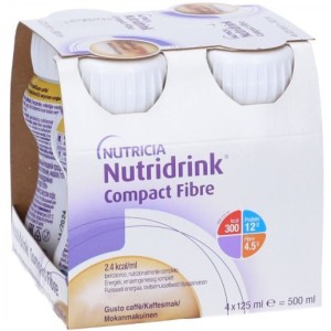 Nutridrink compact fibre caffe' 125 ml 4 pezzi
