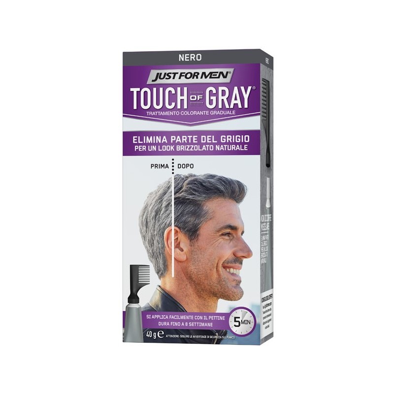 Just for men touch of gray nero 40 g