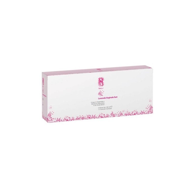 Biopur lavanda vaginale fast 5 flaconi 140 ml