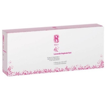 Biopur lavanda vaginale fast 5 flaconi 140 ml
