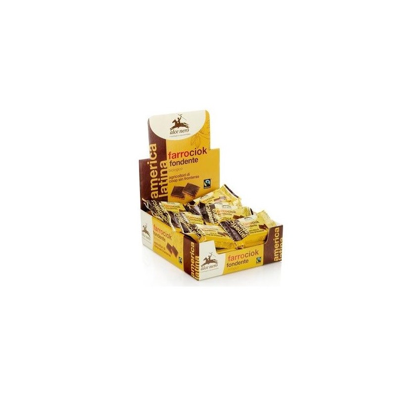 Biscotto di farro e cioccolato fondente bio fairtrade 28 g