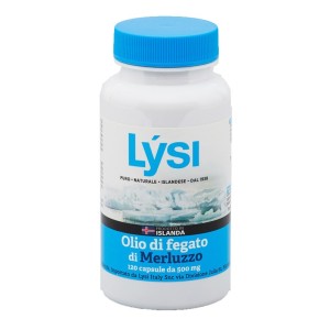 Lysi olio fegato merluzzo 120 capsule