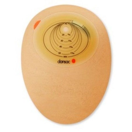 Sacca monopezzo per colostomia dansac novalife1 midi chiusaopaca 70mm ritagliabile 30-55
