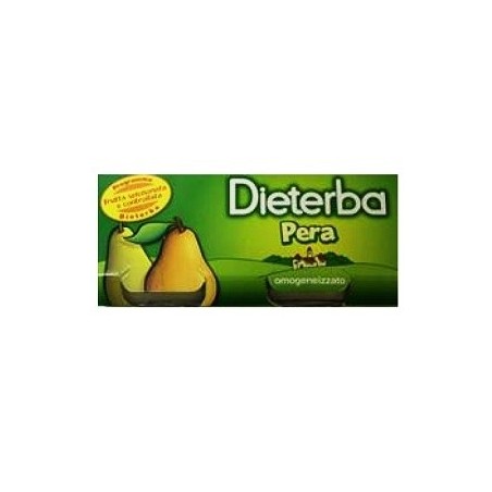 Dieterba omogeneizzato pera 3 pezzi 80 g