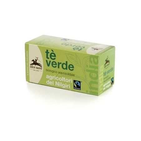 Te' 20 filtri verde bio fairtrade Te' 20 filtri verde bio fairtrade