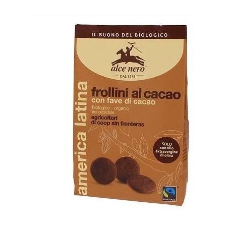 Frollini cacao con fave bio fairtrade 250 g