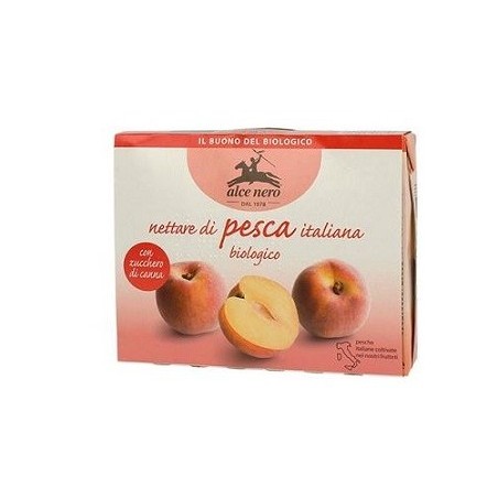 Nettare di pesca bio 3 tetrapack da 200 ml
