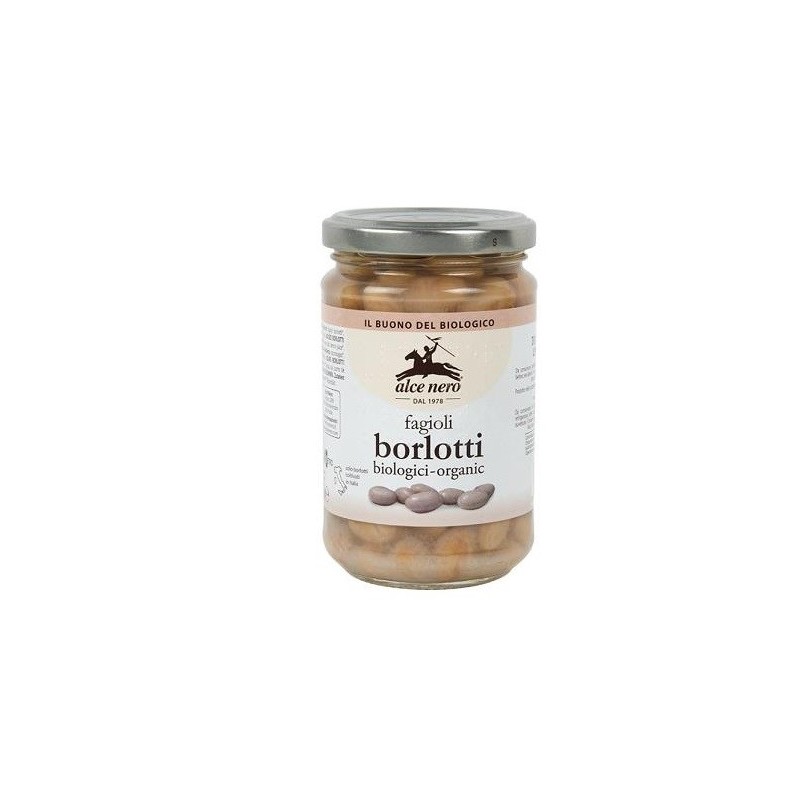 Fagioli borlotti lessati bio 300 g