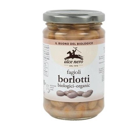 Fagioli borlotti lessati bio 300 g