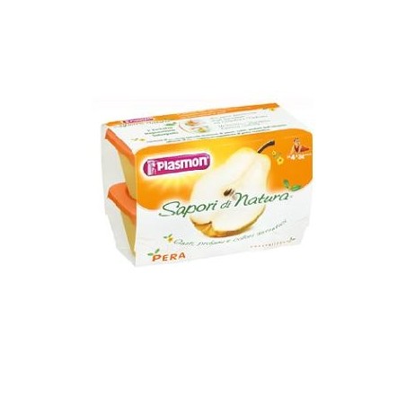 Plasmon sapori di natura omogeneizzato pera 100 g x 4 pezzi
