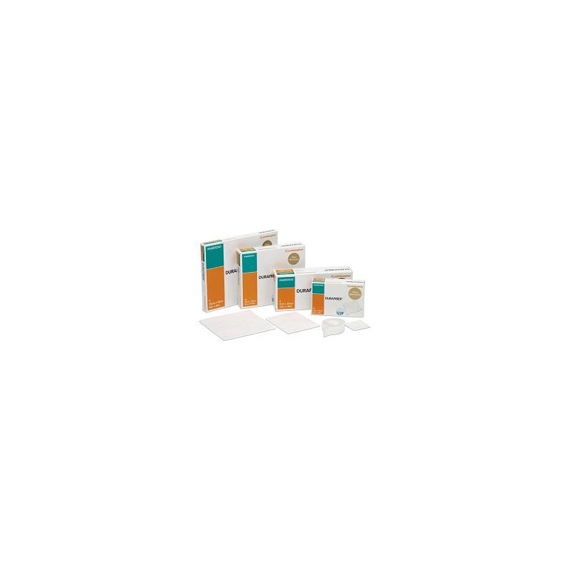 Medicazione sterile in fibre di cellulosa etilsolfonata gelificante durafiber 5x5cm 10 pezzi Medicazione sterile in fibre di cellulosa etilsolfonata gelificante durafiber 5x5cm 10 pezzi