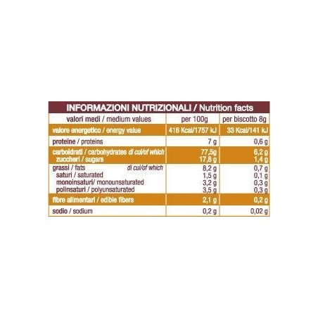 Fior di limone biscotti 200 g Fior di limone biscotti 200 g