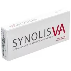 Siringa intra-articolare synolis v-a sodio ialuronato 20 mg+ sorbitolo 40 mg 2ml 1 pezzo