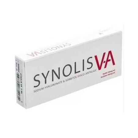 Siringa intra-articolare synolis v-a sodio ialuronato 20 mg+ sorbitolo 40 mg 2ml 1 pezzo