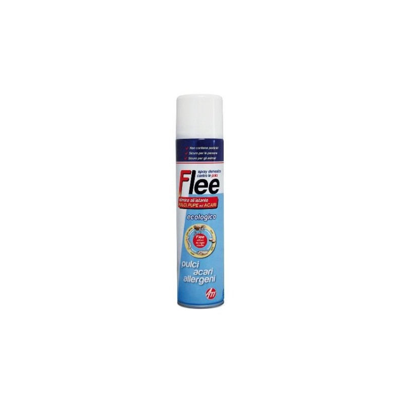 Flee spray domestico antipulci flacone spray 400 ml