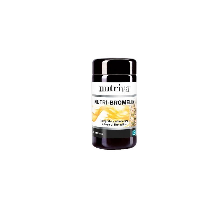 Nutriva nutri bromelin 30 compresse