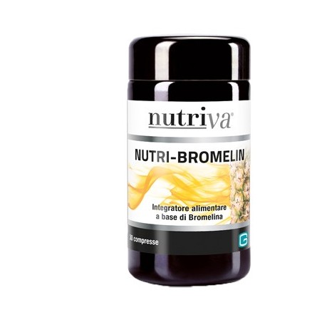 Nutriva nutri bromelin 30 compresse