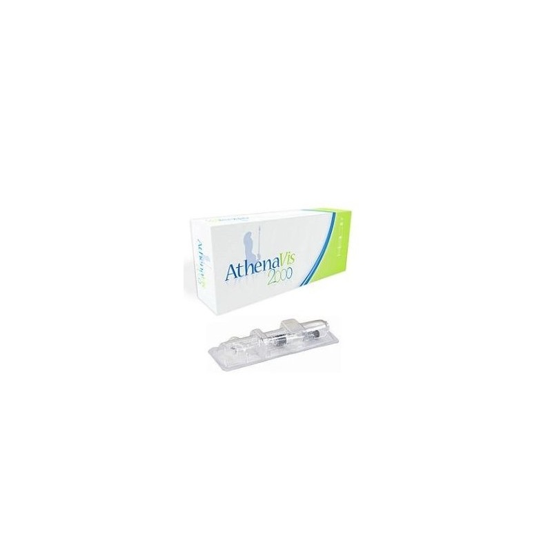 Siringa intra-articolare athenavis 2000 acido ialuronico 1,5% 30 mg 2 ml 3 pezzi