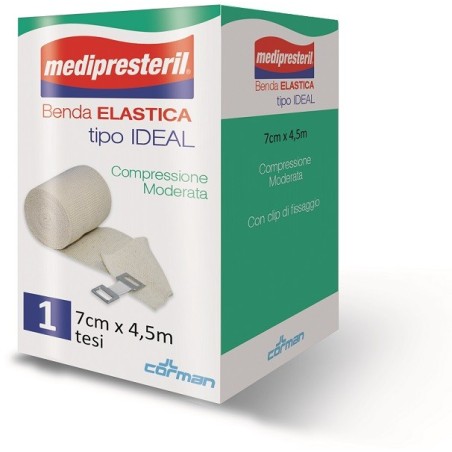 Benda elastica medipresteril ideal cm7x45mt