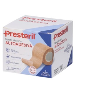 Benda elastica medipresteril ideal compressione moderata m4,5x10cm tesi