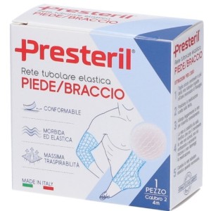 Rete tubolare elastica per piede e braccio medipresteril calibro 2 4m tesi