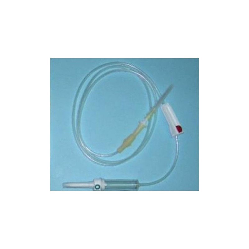 Deflussore cono luer con ago 1 pezzo