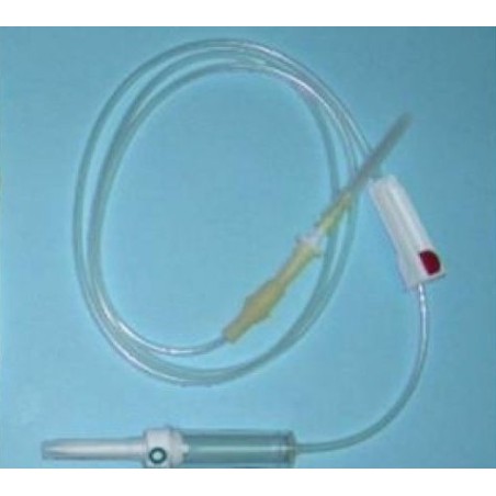 Deflussore cono luer con ago 1 pezzo