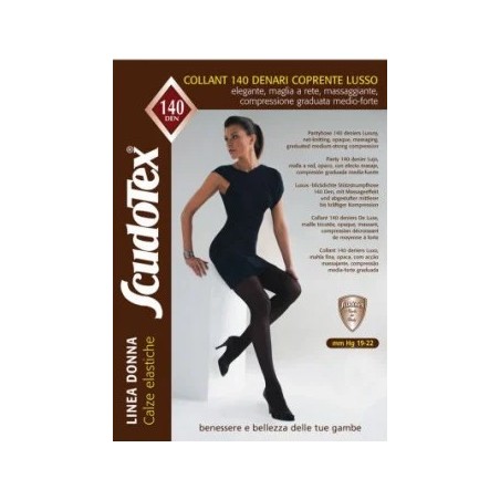 Scudotex collant 140 coprente lusso m.r. nero 2