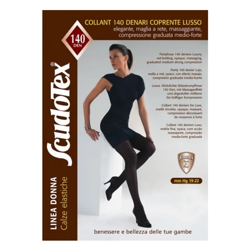 Scudotex collant 140 coprente lusso m.r. nero 4