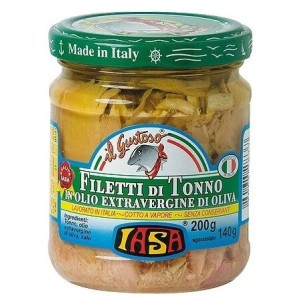 Filetti di tonno all'olio extravergine di oliva 200 g