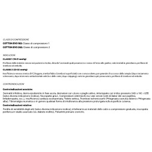 Modasana gambaletto 14/16 mmhg cotone antracite taglia m 1 paio