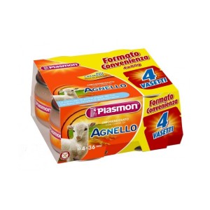 Plasmon omogeneizzato agnello 4 x 80 g