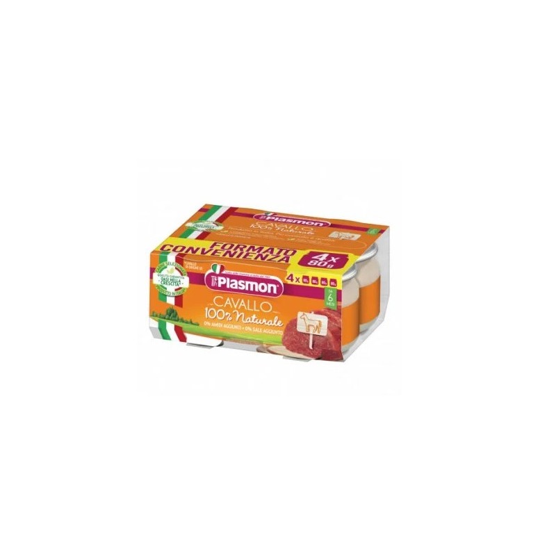 Plasmon omogeneizzato cavallo 4 x 80 g