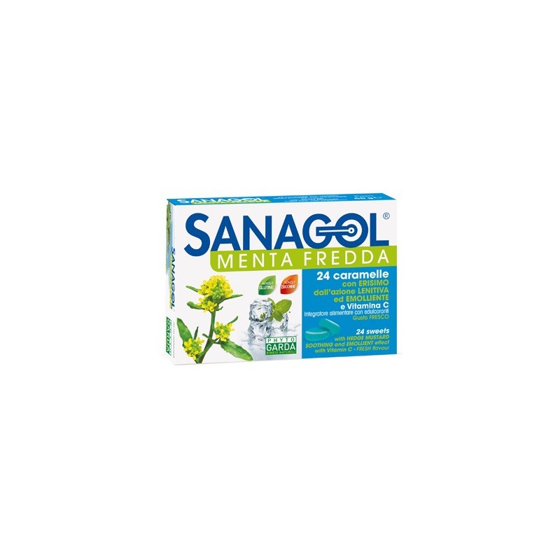 Sanagol menta fredda 24 caramelle